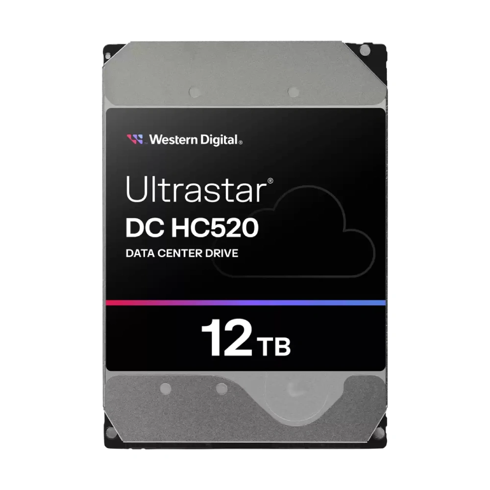 WD Ultrastar 12TB Enterprise Data Center Hard Drive SATA 3.5 Inch DC-HC520